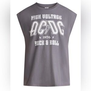 AC/DC Men's & Big Men's Graphic Muscle Tank